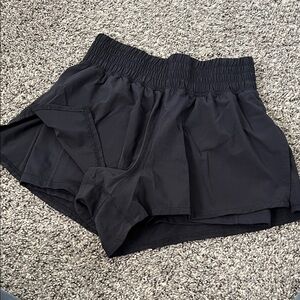 Black Women's Athletic Shorts